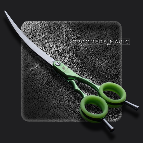 Curved Dog Grooming Scissor