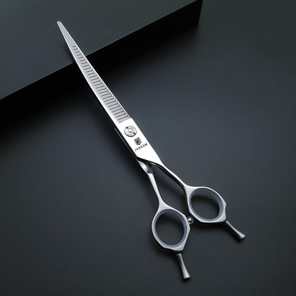 Sevilla Curved Dog Grooming Dual-Handed Scissor