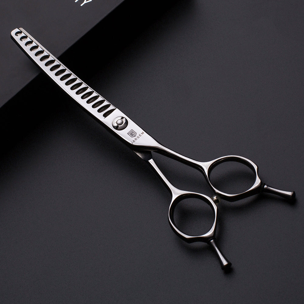 Helsinki Curved Chunker Dog Grooming Scissor