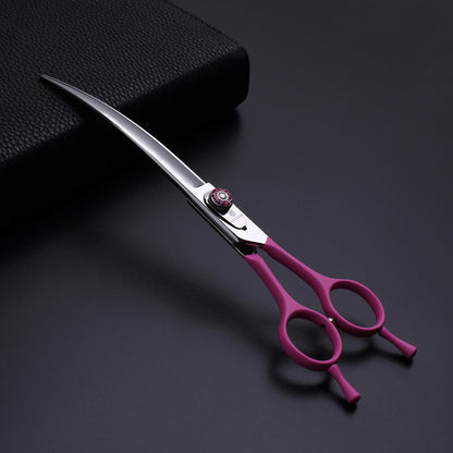 Boston Curved Dog Grooming Scissor