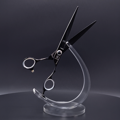 Black Straight Dog Grooming Scissor